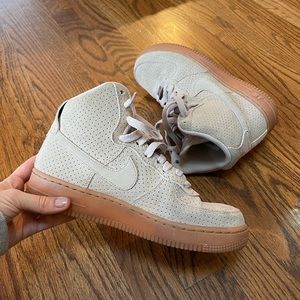 Nike WMNS Beige Air Force 1 high